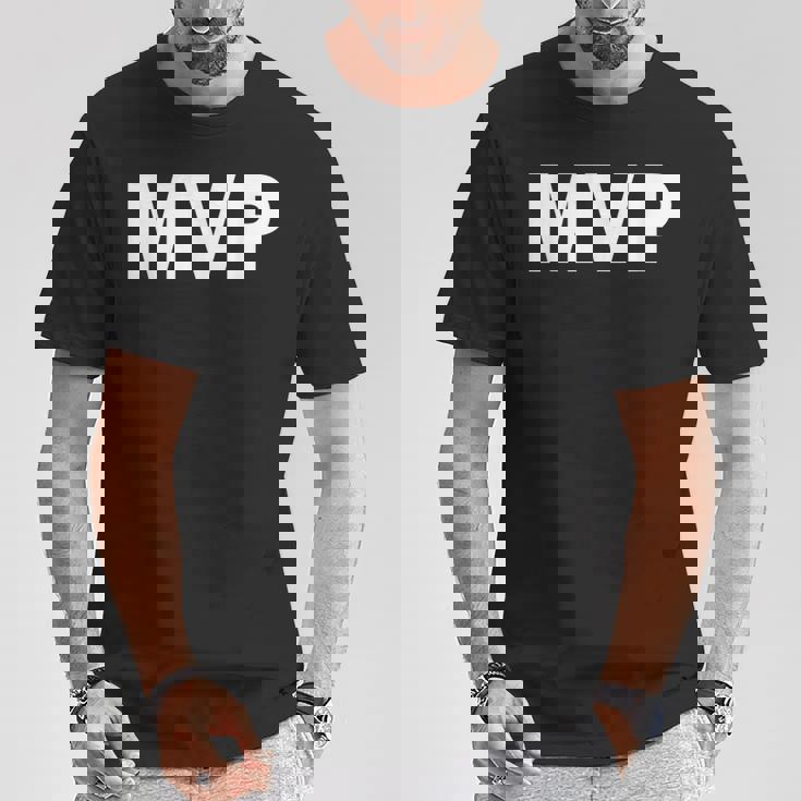 Mvp 最も価値のあるプレイヤーシャツ Tシャツ 面白い贈り物