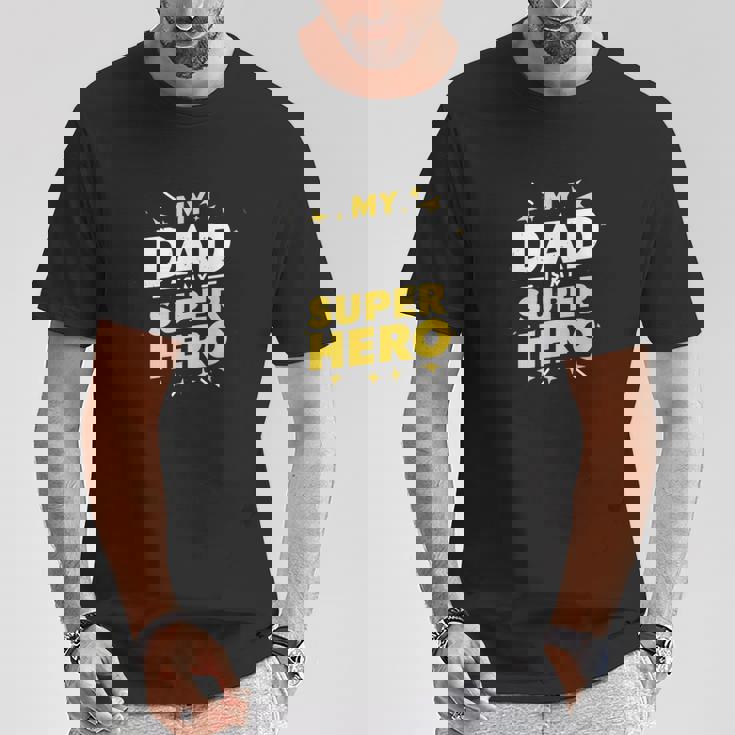 My Dad Is Myuper Hero Tシャツ 面白い贈り物