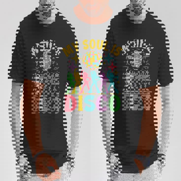 Myoul Is Disco ヴィンテージ 70年代 ダンシング レトロ ダンスミュージック Tシャツ 面白い贈り物