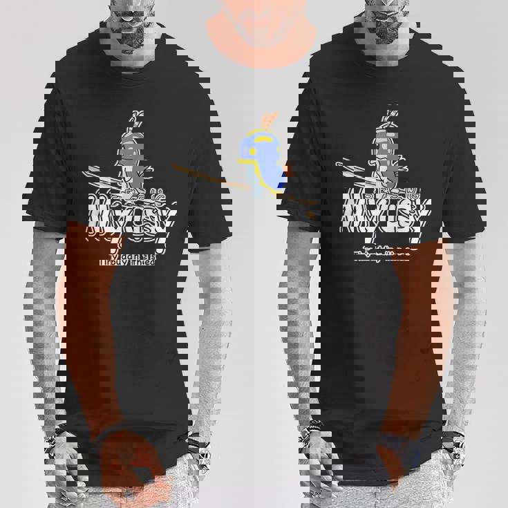 Myusy Wave Waiting Tシャツ 面白い贈り物