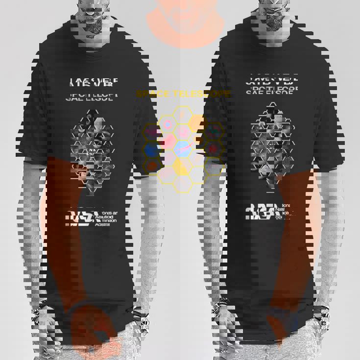 Nasa James Webb スペース望遠鏡 Jwst ワーム インシグニア Esa Csa Tシャツ 面白い贈り物