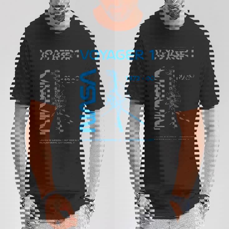 Nasaoyager 1 宇宙船は1977年9月5日に打ち上げられました Tシャツ 面白い贈り物