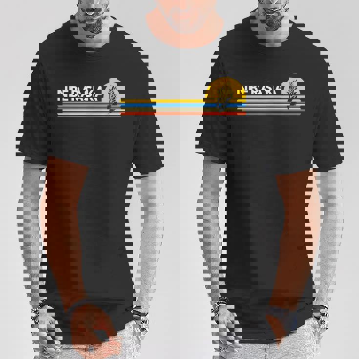 Nebraskaouvenirsintage Retro Tシャツ 面白い贈り物