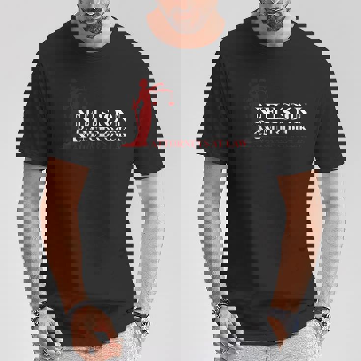 Nelson And Murdock 弁護士 法律 Tシャツ 面白い贈り物