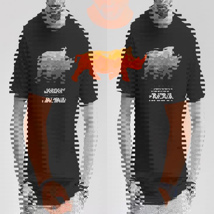 Ngorongoro タンザニア サファリ国立公園 ゲーム リザーブ サイ Tシャツ 面白い贈り物