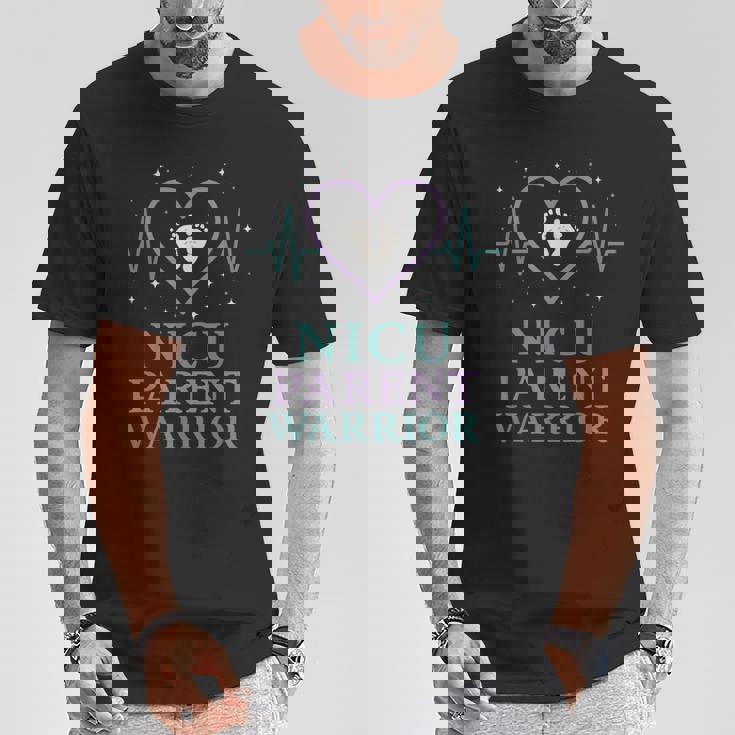 Nicu 親プライド 未熟戦士 新生児強さの旅 Tシャツ 面白い贈り物