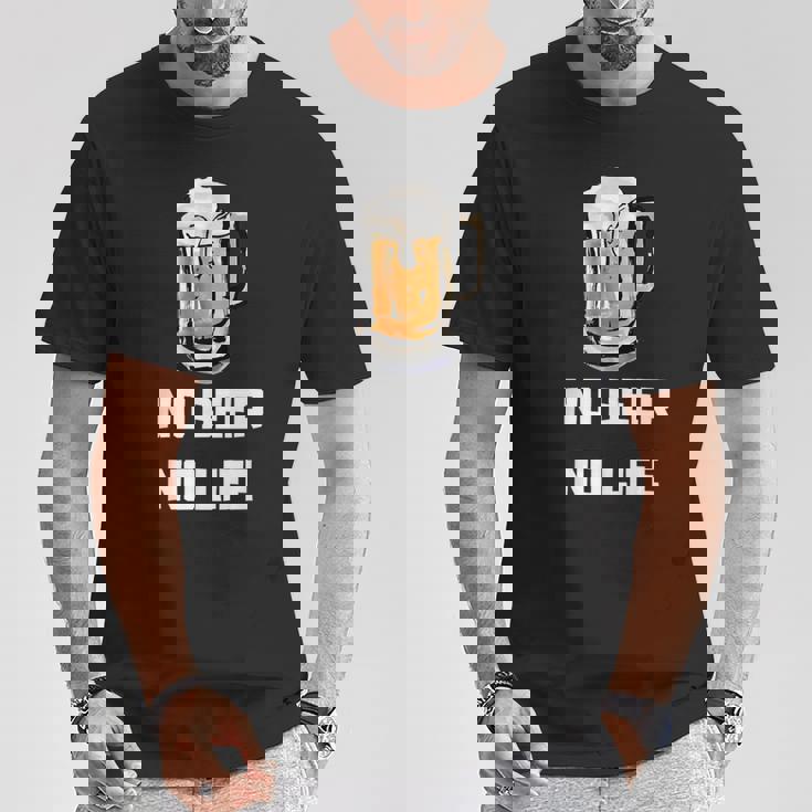 No Beer No Life Tシャツ 面白い贈り物