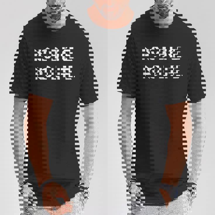 No Bike No Life オートバイギフト Tシャツ 面白い贈り物