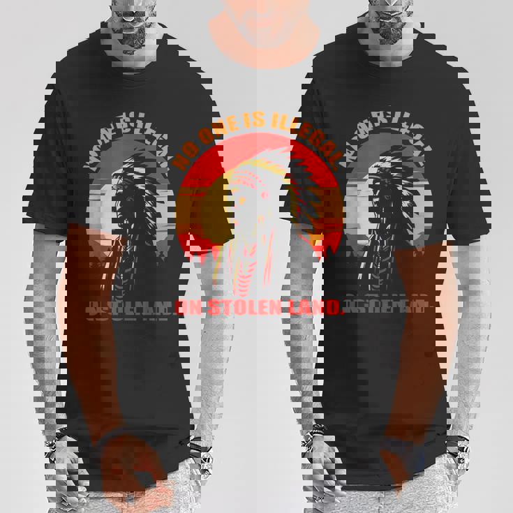 No One Is Illega、Ontolen Land、 Tシャツ 面白い贈り物