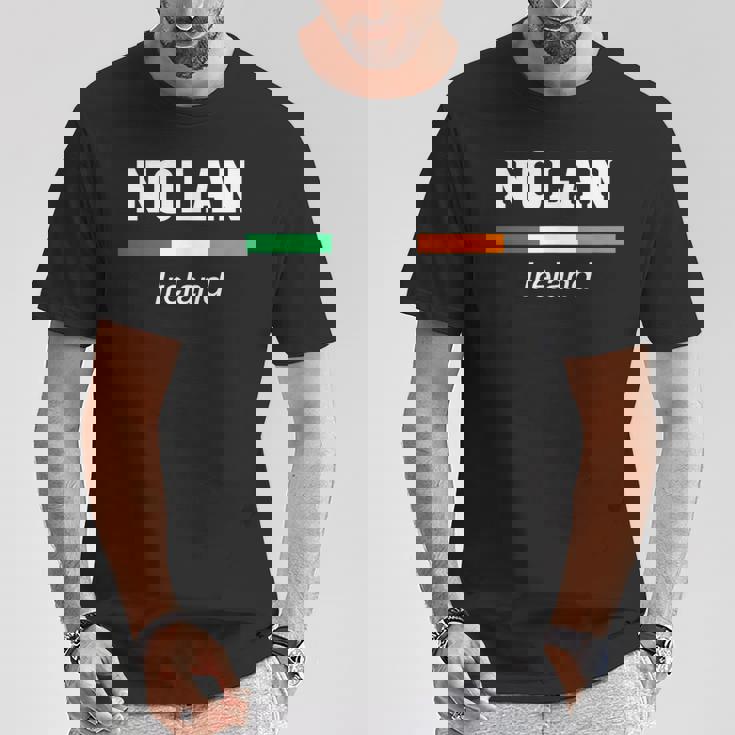 Nolan Irish Family Name 聖パトリックデー アイルランド国旗 Tシャツ 面白い贈り物