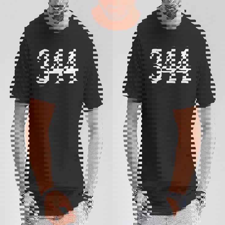 Number 344 、 Jerseyports Birthday Tシャツ 面白い贈り物