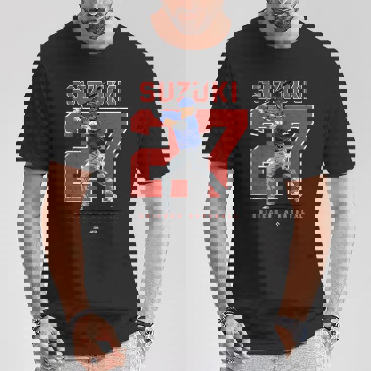 Number And Portraiteiyauzuki Chicago Mlbpa Tシャツ 面白い贈り物