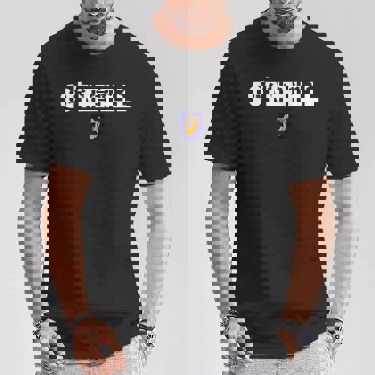 O'neill 名前 テキスト アイリッシュ 誕生日 スポーツ アイルランド Tシャツ 面白い贈り物