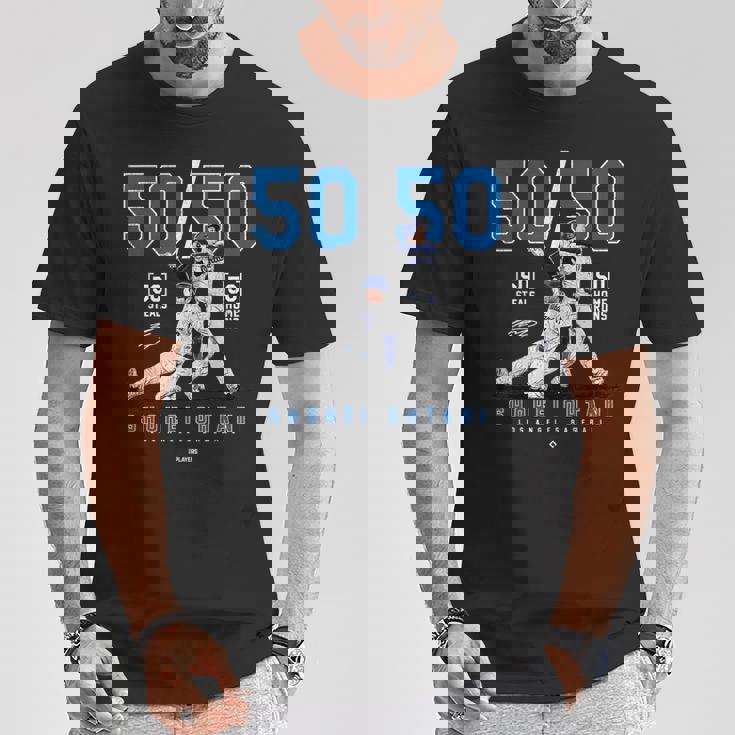 Ohtani 50-50 Club Legendhohei Ohtani Los Angeles Mlbpa Tシャツ 面白い贈り物