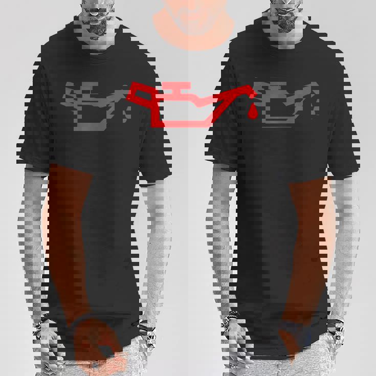 Oil Pressureymbol Tシャツ 面白い贈り物