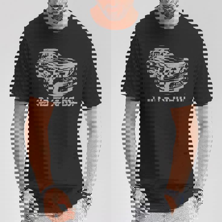 Oldchool Auto Racing カーギア モータースポーツ Tシャツ 面白い贈り物