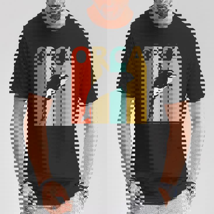 Orca シャチ 動物 Tシャツ 面白い贈り物