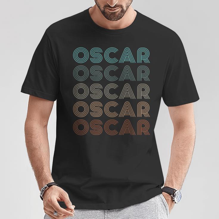 Oscar Rétro Prénom T-Shirt Cadeaux drôles