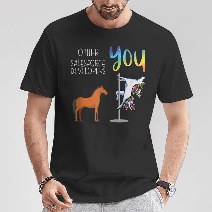 Otros Desarrolladores Dealesforce You Camiseta unisex Regalos divertidos