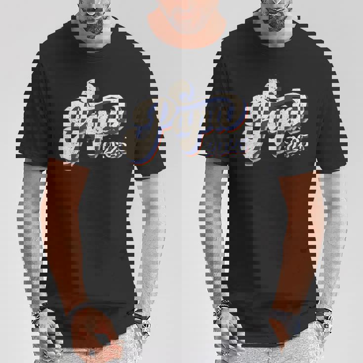 Papa 2025 初めての父の日 父性 新しいパパ Tシャツ 面白い贈り物