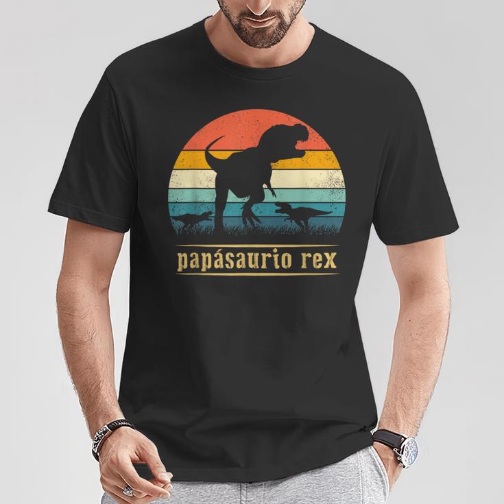 Papá-Saurio Rex Divertido Dinosaurio Día Del Padre Regalo Camiseta unisex Regalos divertidos