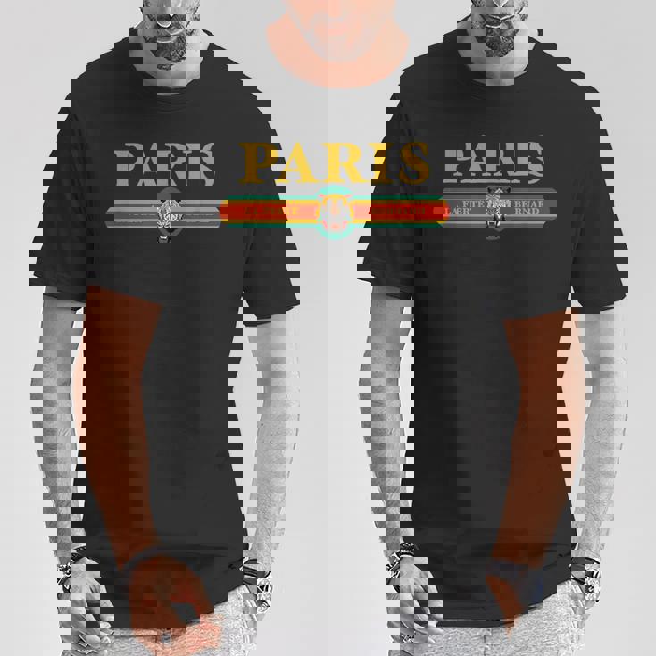 Paris Tiger Face Fashion Tシャツ 面白い贈り物