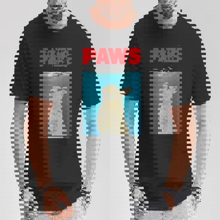 Paws Bunny 面白いパロディ ウサギ好きのギフト Tシャツ 面白い贈り物