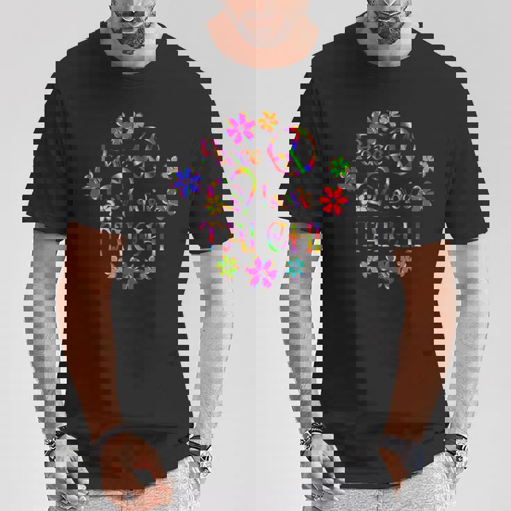 Peace Love 太極拳 Tシャツ 面白い贈り物