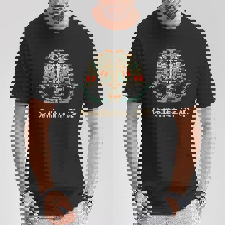 Pendleton Oregon Thunderbird Nw ネイティブアメリカン Tシャツ 面白い贈り物