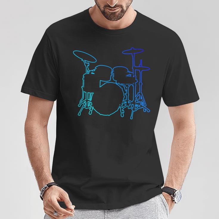 Percusión Niños Bateristas Niños Bateristas Camiseta unisex Regalos divertidos