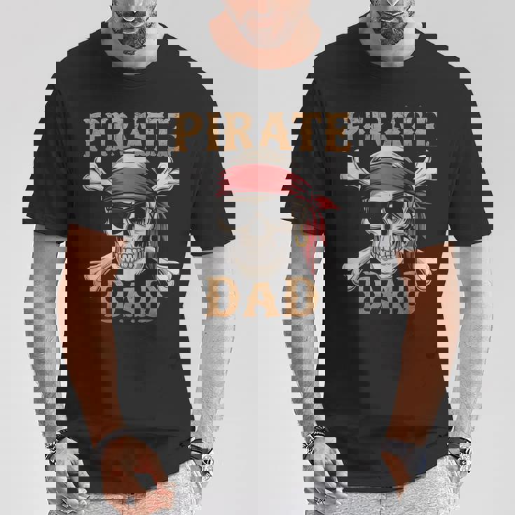 Pirate Dadkull クロスボーン 面白いお父さんギフト 父の日に Tシャツ 面白い贈り物