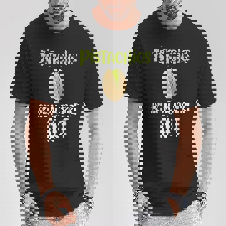 Pistachios Are Mypirit ナッツアイスクリームトッピングチョコレート Tシャツ 面白い贈り物