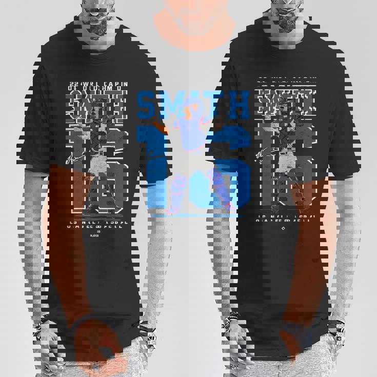 Player Number 2024 World Champion Willmith Los Angeles Tシャツ 面白い贈り物