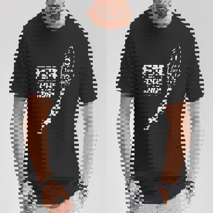 Pltr ギャングPltr ストック・トゥ・ザ・ムーン Tシャツ 面白い贈り物