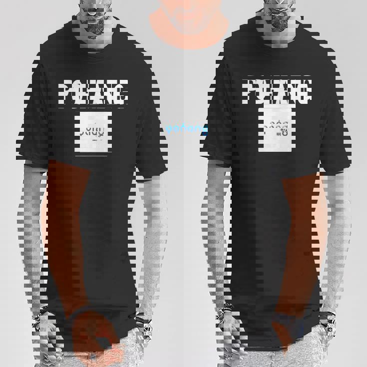 Pohang Flag Apparel ナショナルプライド お土産ギフト Tシャツ 面白い贈り物