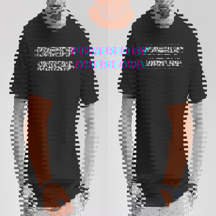 Powered By Americana Music Festival Outfit Tシャツ 面白い贈り物