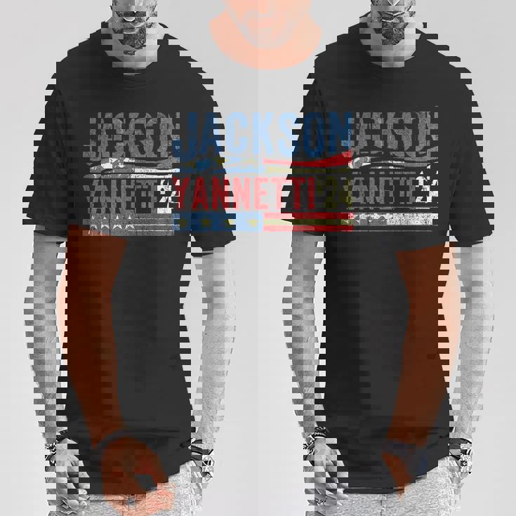 President For 2024 メンズ レディース 皮肉なジャクソン メンズ レディース Tシャツ 面白い贈り物