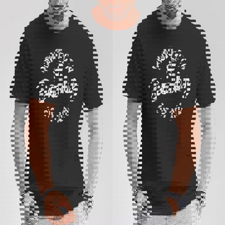 Promoted To Daddy 2025 Tシャツ 面白い贈り物