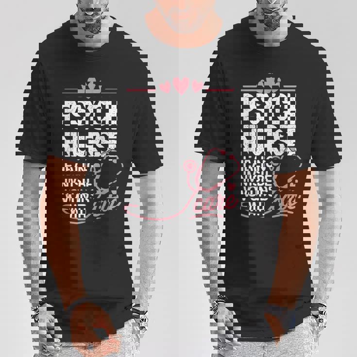 Psych Nurse Mental Health Psychiatric Nursing Appreciation Tシャツ 面白い贈り物