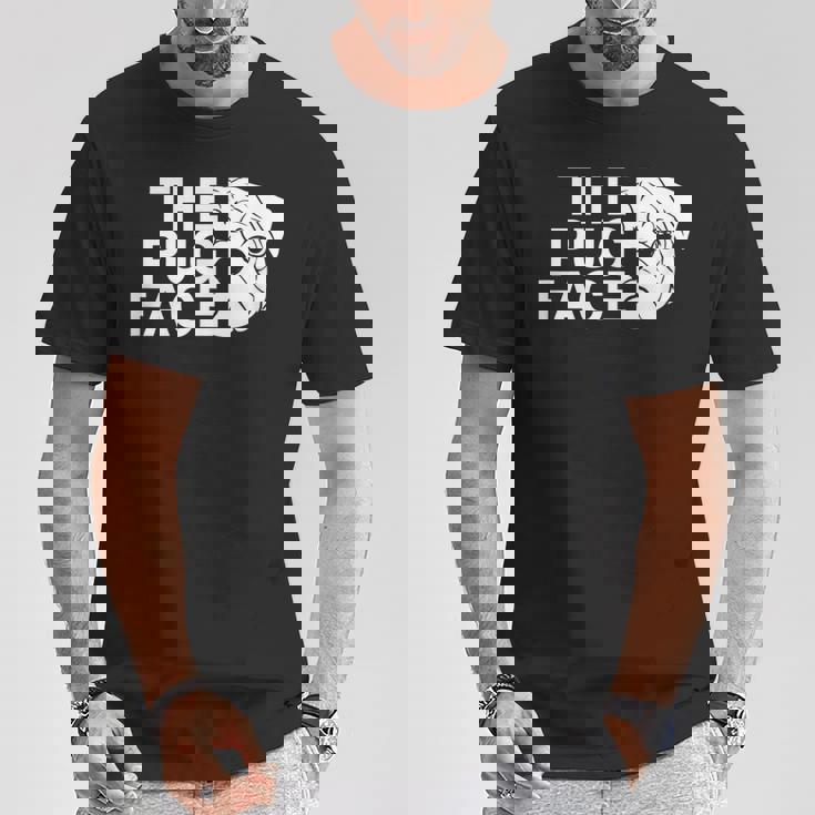 The Pug Face Tシャツ 面白い贈り物