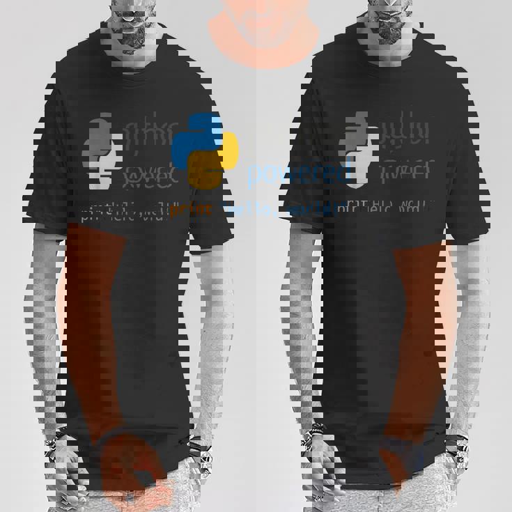 Pythonプログラマーティーコンピューター開発者 Tシャツ 面白い贈り物