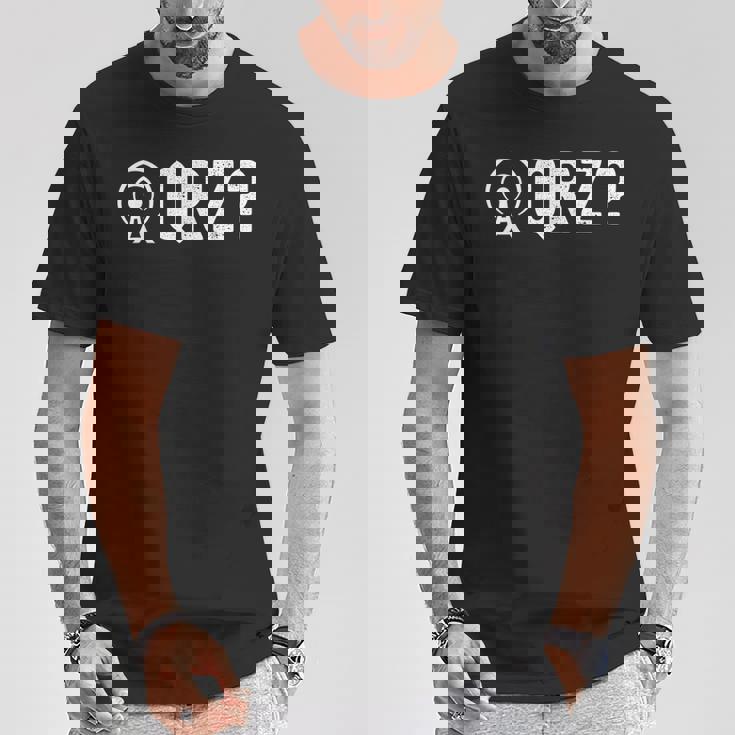 Qrzアマチュア無線 Tシャツ 面白い贈り物