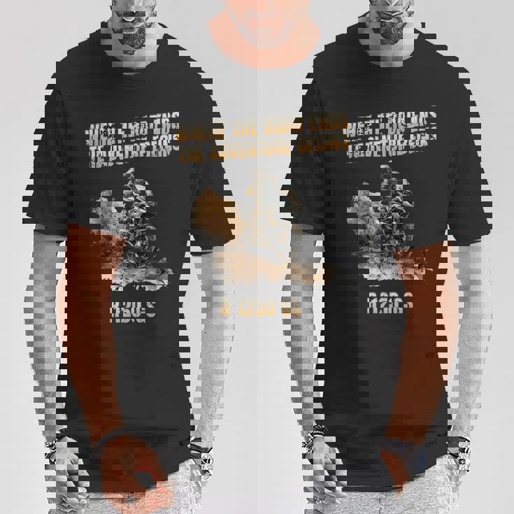 R 1250 Gs アドベンチャー バイク Tシャツ 面白い贈り物