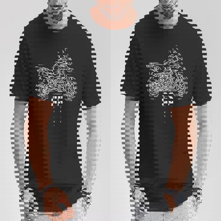 R1200gs エンデューロ オートバイ Gs Tシャツ 面白い贈り物