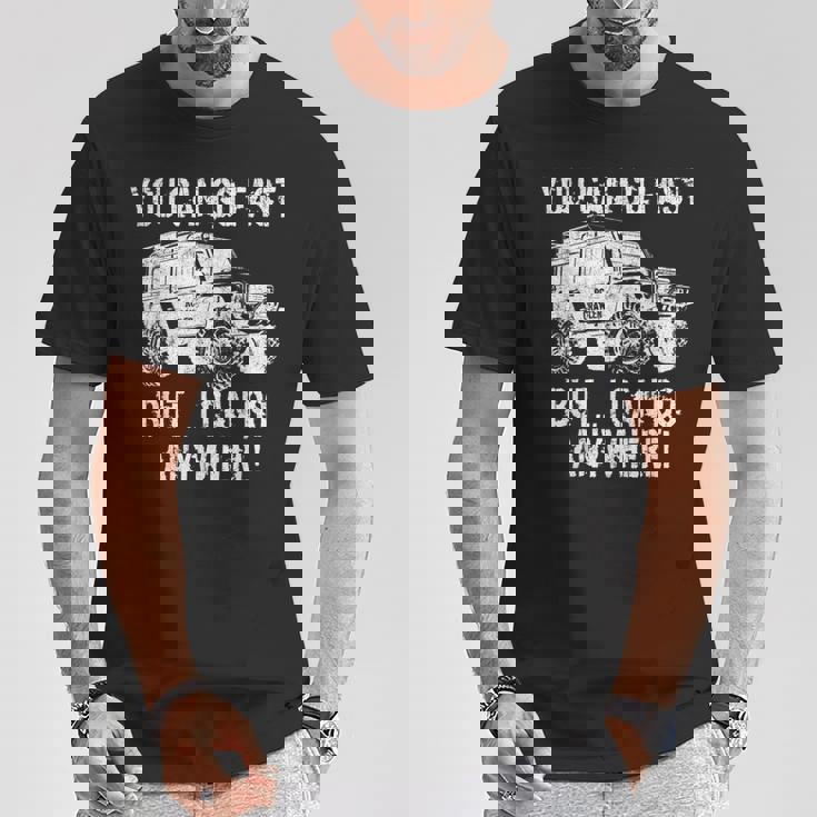 Rcクローラートラックラジオ制御4wdレーシングオフロードカー Tシャツ 面白い贈り物