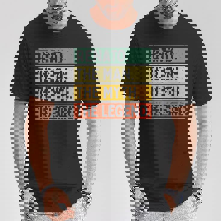 Renato The Man The Myth The Legendおかしな名言 Tシャツ 面白い贈り物
