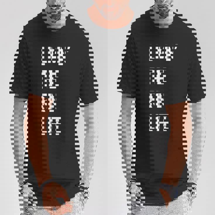 Rin の人生を生きている Rin Tシャツ 面白い贈り物