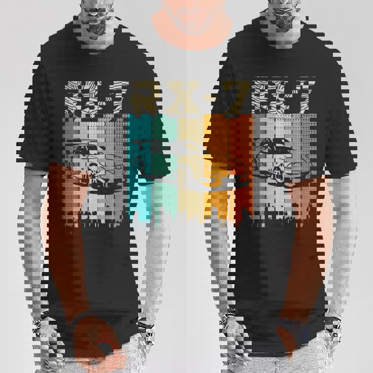 Rx-7 Jdm Japan モータースポーツ エフィニ日本スポーツカー ヴィンテージ Tシャツ 面白い贈り物