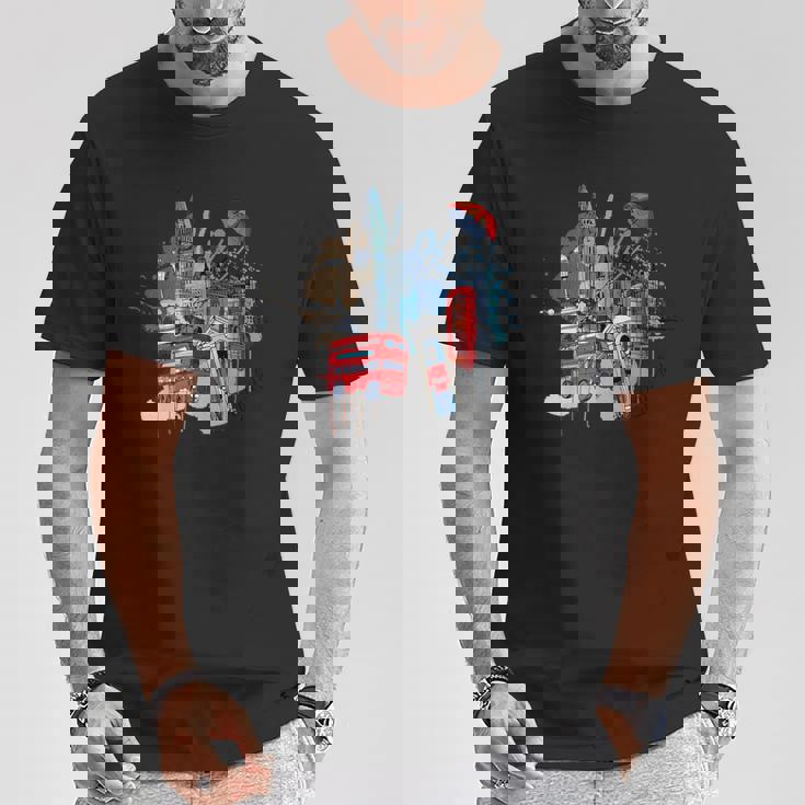 S Gráficas Geniales De Londres Camiseta unisex Regalos divertidos