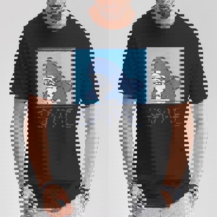 Same-サメ- Tシャツ 面白い贈り物